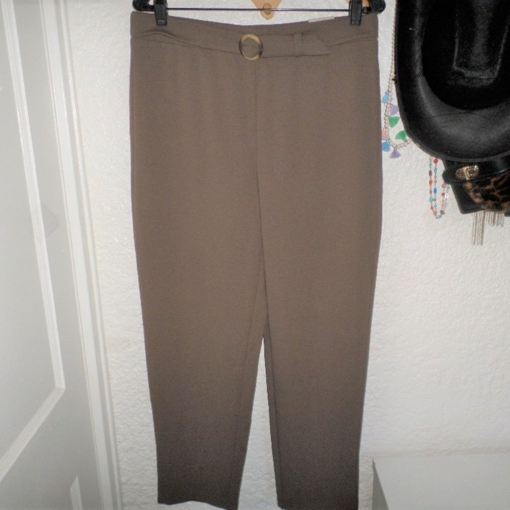 Chico's Belted Ankle Pants NWT Chico's 1.5 10-12